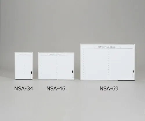 61-0446-58　［Discontinued］Aluminum Schedule Board NSA-46 Silver/White　537757/NSA-46
