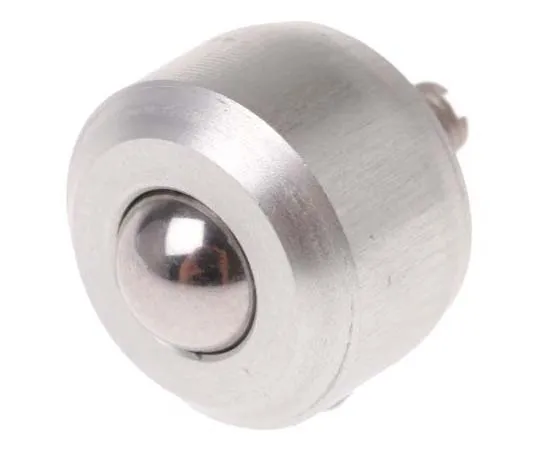 63-7789-15　ALWAYSE Stud 6.4mm Stainless Steel Ball Transfer Unit Stainless Steel　11MI-06-17