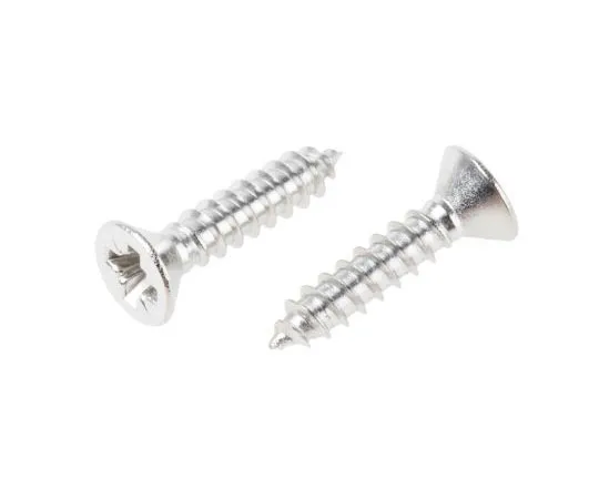 63-7997-45　RS PRO Plain Stainless Steel Self Tapping Screw N°6 x 5/8in Long 16mm Long　797-6153