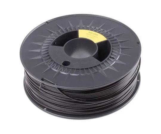 63-8035-81　RS PRO 2.85mm Black PLA 3D Printer Filament, 1kg　832-0264