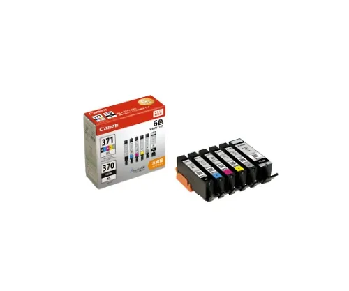 61-9095-92　［Discontinued］Canon Genuine Ink Cartridge 6 Colors Pack BCI-371XL+370XL/6MP　BCI371XL370XL/6