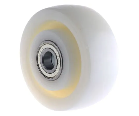 63-7979-51　Tente Nylon White Castor Wheels TOP125x50-Ø20, 840kg　TOP125X50-Ø20