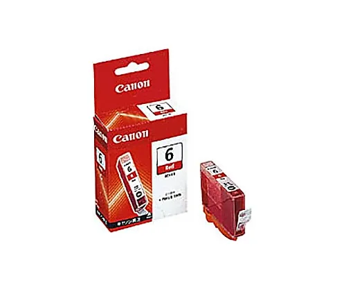 61-0515-01　［Discontinued］Canon Genuine Ink Cartridge BCI-6R (Red)　8891A001