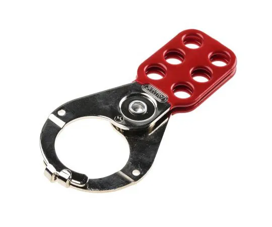 63-8006-89　6 Lock Steel Hasp Lockout, 38mm Attachment Point　805-5500