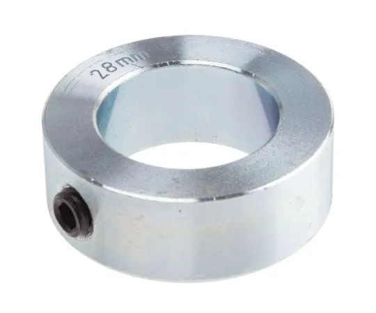 63-8030-45　RS PRO Collar One Piece Screw, Bore 28mm, OD 45mm, W 16mm, Steel　823-6985