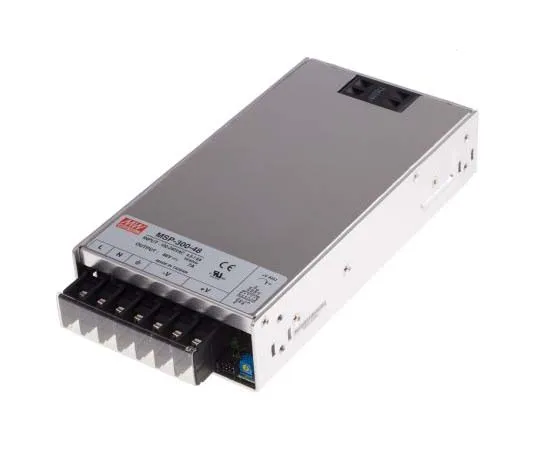 63-7819-44　Mean Well 336W 1 Output Embedded Switch Mode Power Supply SMPS, 7A, 48V dc Medical Approved Enclosed　MSP-300-48