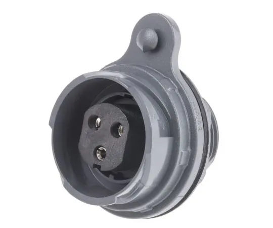 63-8008-72　Bulgin Buccaneer 7000 Series Panel Mount Connector, 3 contacts Plug　PXP7012/03S/ST