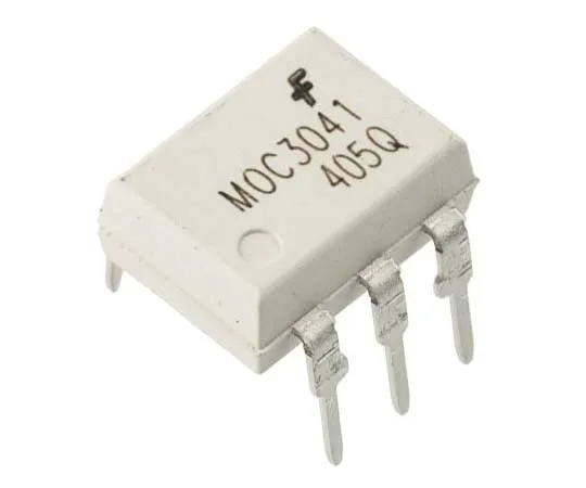 63-7781-24　ON Semiconductor, MOC3041M DC Input Triac Output Optocoupler, Through Hole, 6-Pin DIP　MOC3041M