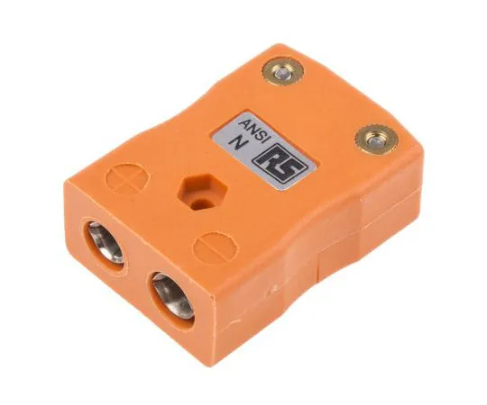 63-7954-75　RS PRO ANSI Standard In-Line Socket Connector for *** with Type N Thermocouple Type N, Standard　769-1313