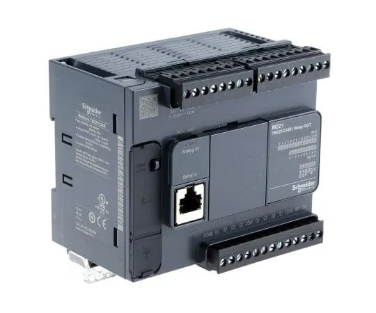 63-8008-12　Schneider Electric Modicon M221 PLC CPU Mini USB Interface, 10000 Steps Program Capacity　TM221C24R