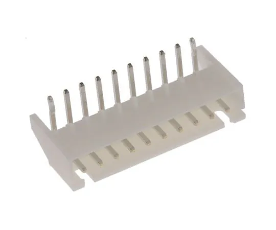 63-8026-45　JST XH S10B, 10 Way, 1 Row, Right Angle PCB Header　S10B-XH-A(LF)(SN)