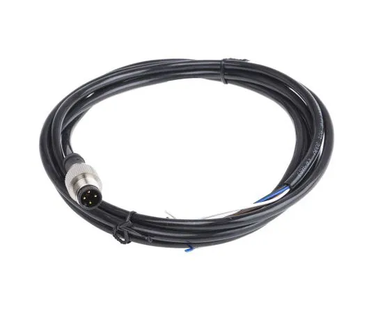 63-8053-30　RS PRO Straight M12 to Unterminated Cable assembly, 4 Core 2m Cable　877-1157