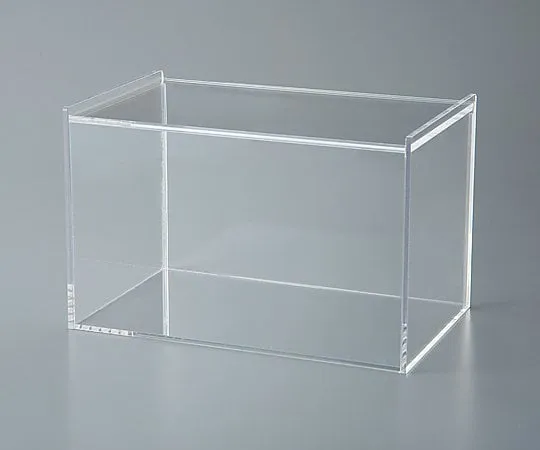 8-5932-01　［Discontinued］Mask Dispenser Clear 225 x 140 x 140mm