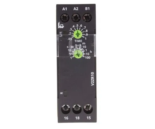 63-7998-50　Tele Interval Single Timer Relay, Screw, 0.05 → 1 s, 0.15 → 3 s, 0.5 → 10 h, 0.5 → 10 min,　V2ZR10 24-240V AC/DC