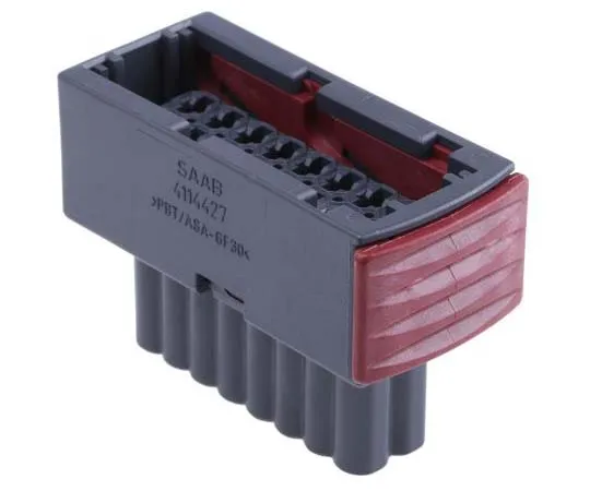 63-7751-53　TE Connectivity Junior Power Timer Series, 2 Row 16 Way Cable Mount Socket Housing　2-963217-1