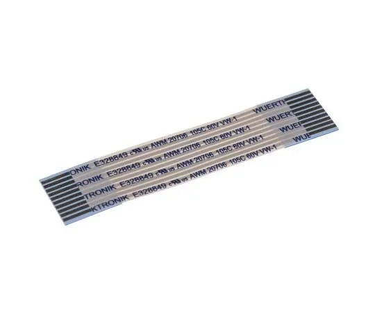 63-7816-63　Wurth Elektronik WR-FFC FFC Jumper Cable, 1mm Pitch, 10 Way, 50mm Cable Length, 1 A, 60 V ac　686610050001