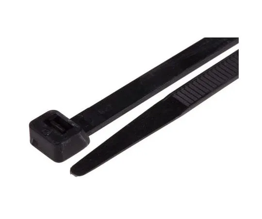 63-8013-63　RS Black Nylon Flame Retardant Cable Tie, 380mm x 7.6 mm　811-1782