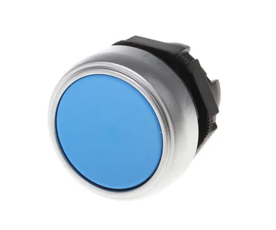 63-7985-42　Lovato Platinum Series, Blue Push Button Head, Spring Return, 22.3mm Cutout　LPCB106