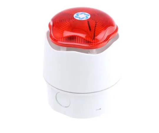 63-7805-98　Banshee Excel Lite Sounder Beacon, 110dB, Red Xenon, 9 → 30 V dc　90015R5
