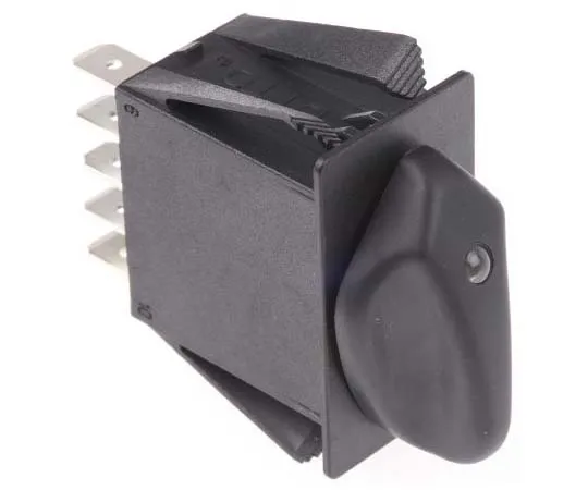 63-7777-50　Otto, 3 Position DPDT Rotary Switch, 20 A @ 28 V dc, Tab　R2AB4555C3N3