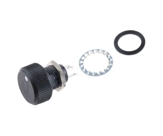 63-7987-22　Vishay 1 Gang Rotary Cermet Potentiometer with a 16 mm Dia. Shaft, 470kΩ, ±20%, 0.26W, Linear P16NP474MAB15　P16NP474MAB15