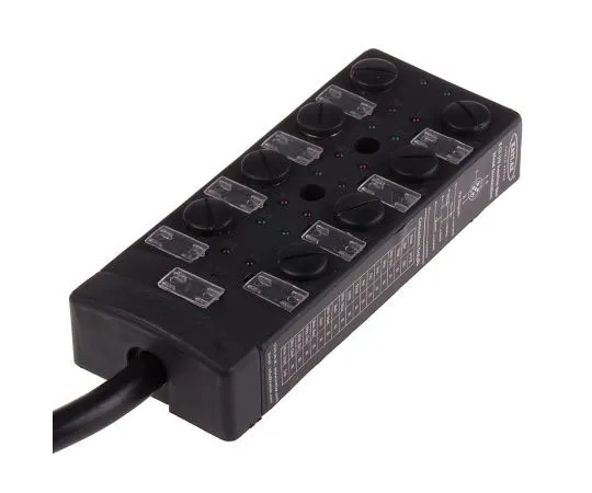 63-8053-47　RS PRO M12 Sensor Box, 8 Port, 5m Cable Length　877-1224