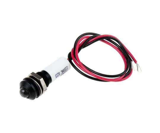 63-7761-65　RS PRO White Indicator, 110 V ac, 8mm Mounting Hole Size, Lead Wires Termination, IP67　723-9687