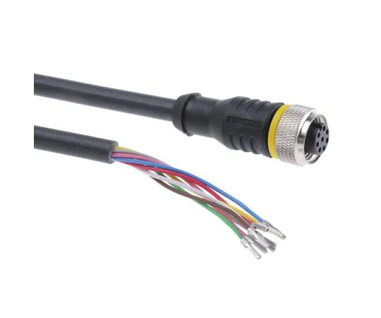 63-8029-88　Turck M12 8-Pin Female Connector Cable for *** with Ri-QR24 Inductive Encoder　RKC8T-2/TXL