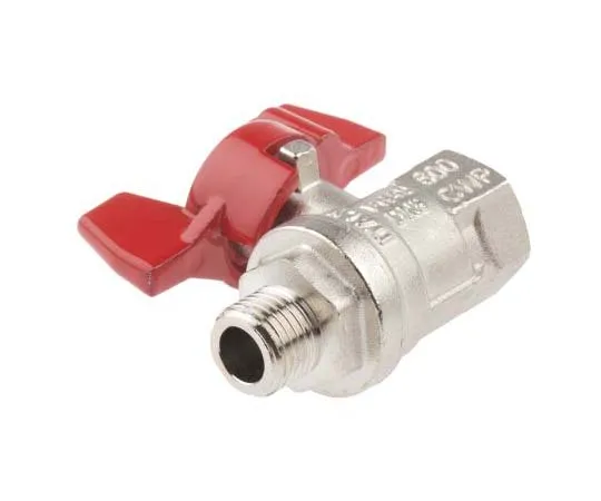 63-7774-30　RS High Pressure Ball Valve Brass 1/4 in BSPP 2 Way　733-5211