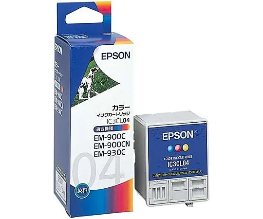 61-0511-52　［Discontinued］Epson Genuine Ink Cartridge (Color)　IC3CL04