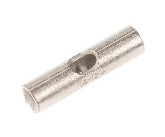 63-7993-64　TE Connectivity Solistrand Butt Wire Splice Connector, Tin Plated 14 → 12 AWG　321280