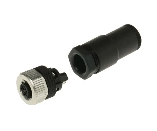 63-8009-16　Binder 713 Series M12 Cable Mount Connector, 5 contacts Socket　99-0436-19-05