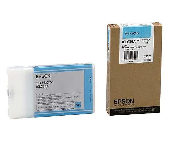 61-0514-15　［Discontinued］Epson Genuine Ink Cartridge (Light Cyan)　ICLC39A