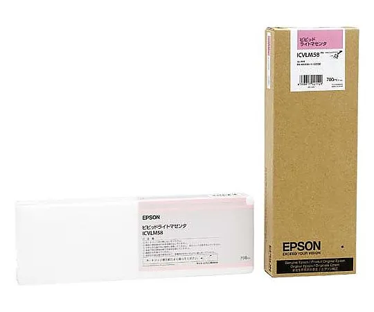 61-0514-42　［Discontinued］Epson Genuine Ink Cartridge Vivid Light Magenta　ICVLM58