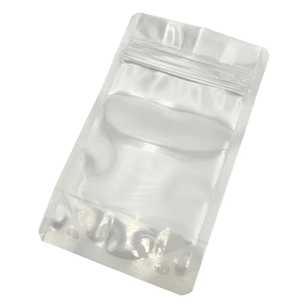 1-6552-01　Transparent Sealable Bag Width: 90 x Under Zipper: 115mm 50 Sheets　LZ-9