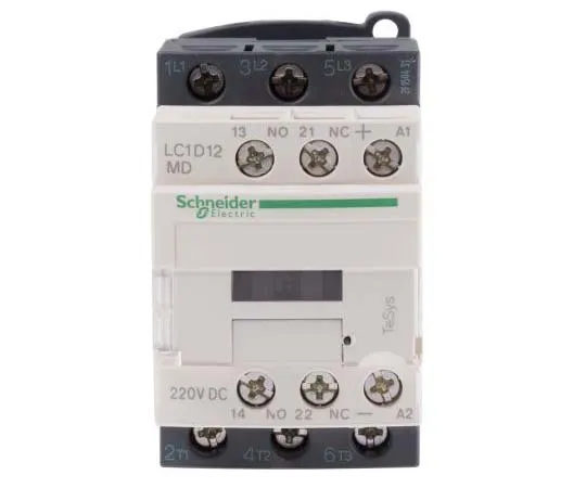 63-7791-37　Schneider Electric 3 Pole Contactor, 12 A, 230 V dc Coil, TeSys D, 3NO　LC1D12MD