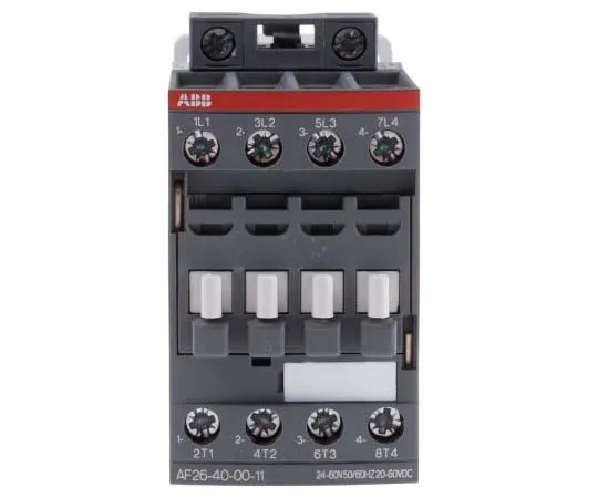 63-7819-72　ABB 4 Pole Contactor, 45 A, 24 V ac/dc Coil, AF Range, 4NO, 11 kW　1SBL237201R1100  AF26-40-00-11