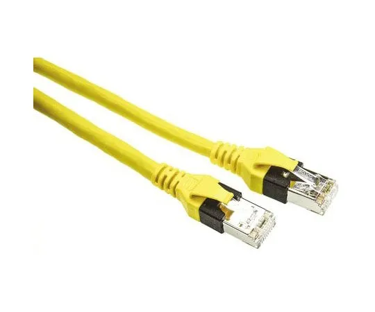 63-7951-59　HARTING Yellow Cat6 Cable SF/UTP PUR Male RJ45/Male RJ45, 1m　9474747109