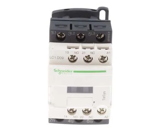 63-7791-08　Schneider Electric 3 Pole Contactor, 9 A, 110 V ac Coil, TeSys D, 3NO　LC1D09G7