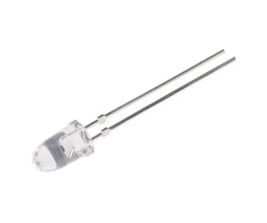 63-8024-44　2.7 V Red LED 5mm Through Hole, Vishay TLCR5800　TLCR5800
