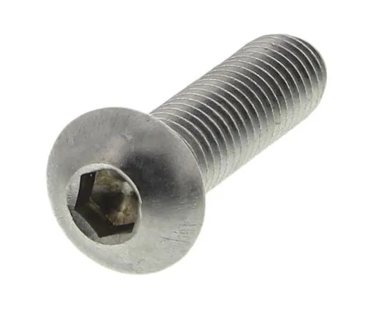 63-7997-31　RS PRO M8 x 30mm Hex Socket Button Screw Plain Stainless Steel　797-6103