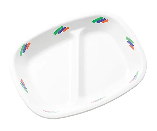 62-2923-74　［Discontinued］Square Partition Dish Trois　TSW-114