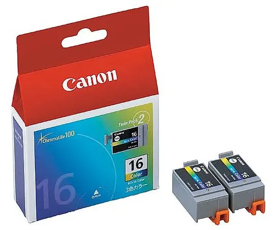 61-0515-03　［Discontinued］Canon Genuine Ink Cartridge BCI-16cLR (Color x 2)　9818A001