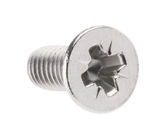 63-7997-91　RS, M4 Countersunk Head, 10mm Stainless Steel Pozidriv A2 3040.7　797-6358