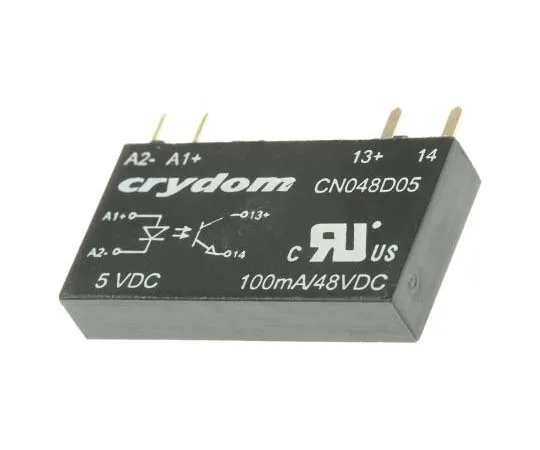 63-7758-39　Sensata / Crydom 0.1 A Solid State Relay, Zero Cross, PCB Mount, 48 V dc Maximum Load　CN048D05