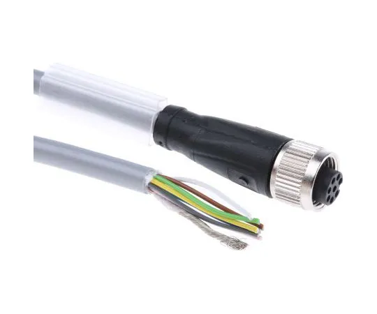 63-8019-48　Pepperl + Fuchs M12 8-Pin Female Connector Cable for *** with Industrial Sensor　V17-G-5M-PUR