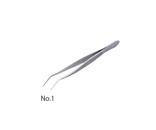 5-5658-01　［Discontinued］Stainless Steel Tweezers NO.1 165mm　No.1