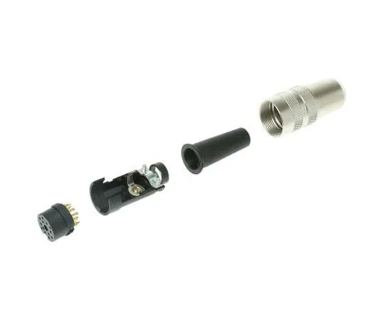63-7775-31　Binder 680 Series Miniature Cable Mount Connector, 12 contacts Socket　09-0330-00-12