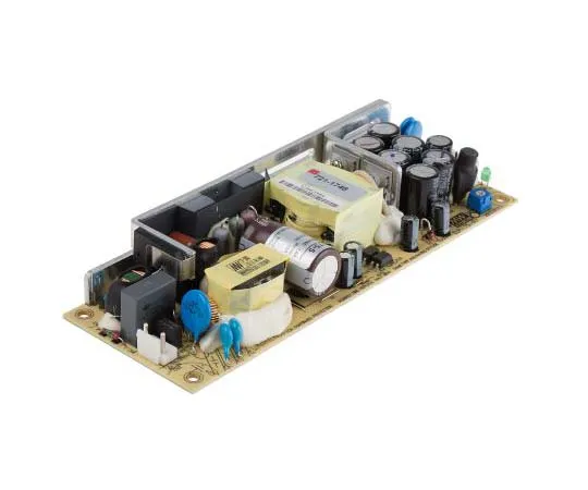 63-7759-43　Mean Well 75W 1 Output Embedded Switch Mode Power Supply SMPS, 15A, 5V dc Open Frame　721-1746