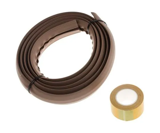 63-8046-89　RS PRO Cable Cover, 7.4mm (Inside dia.), 25.4 mm x 1.83m, Brown　865-9495